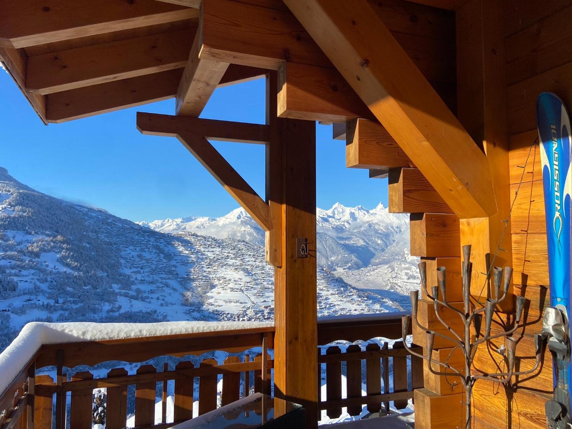 Le Preyet Vila Veysonnaz Exterior foto