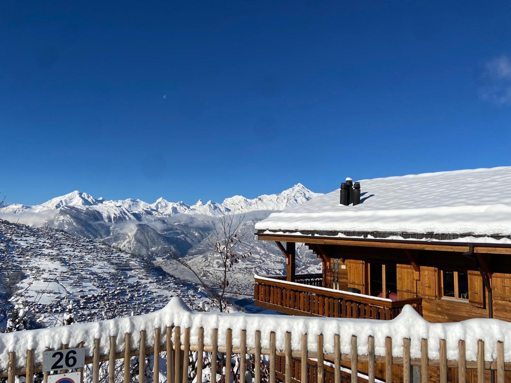 Le Preyet Vila Veysonnaz Exterior foto